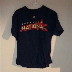 Adam Wainwright all star game shirt